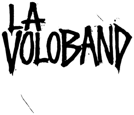 Logo de La Voloband en negro